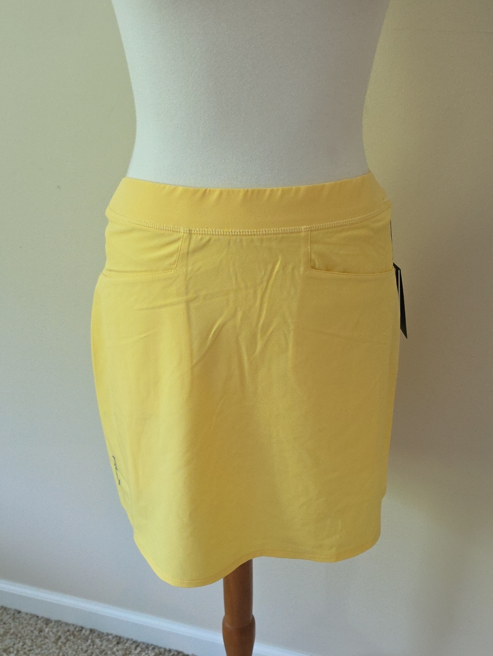 RLX Ralph Lauren Yellow Athletic Skort Brand New